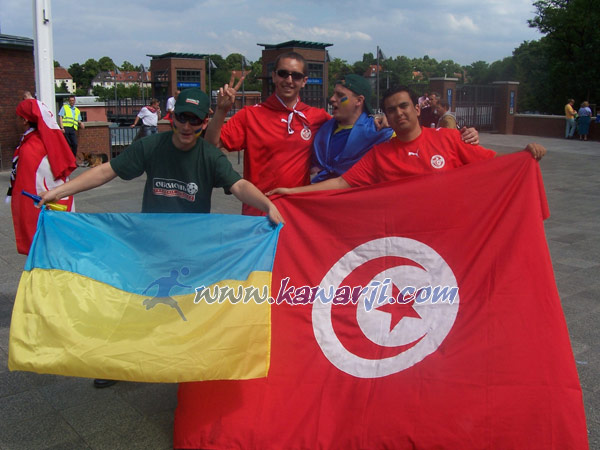 [CM 2006] Tunisie-UKraine : L\'Ambiance à Berlin