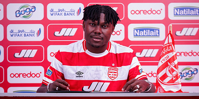 Le Club Africain engage le burkinabé Alla Franck Alain Kanté