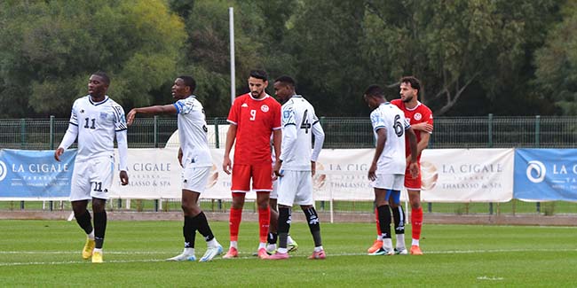 Amical : La Tunisie s'impose au finish devant le Botswana